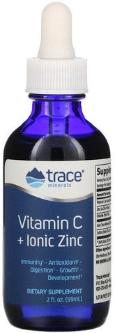 Vitamine C et zinc Vitamine C + zinc ionique 59 ml OLIGOMINÉRAUX